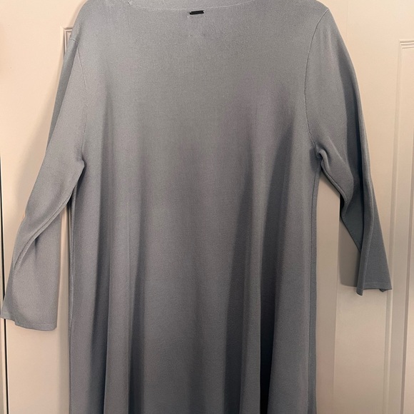 Anne Klein Sky Blue Knit Top - Picture 3 of 3